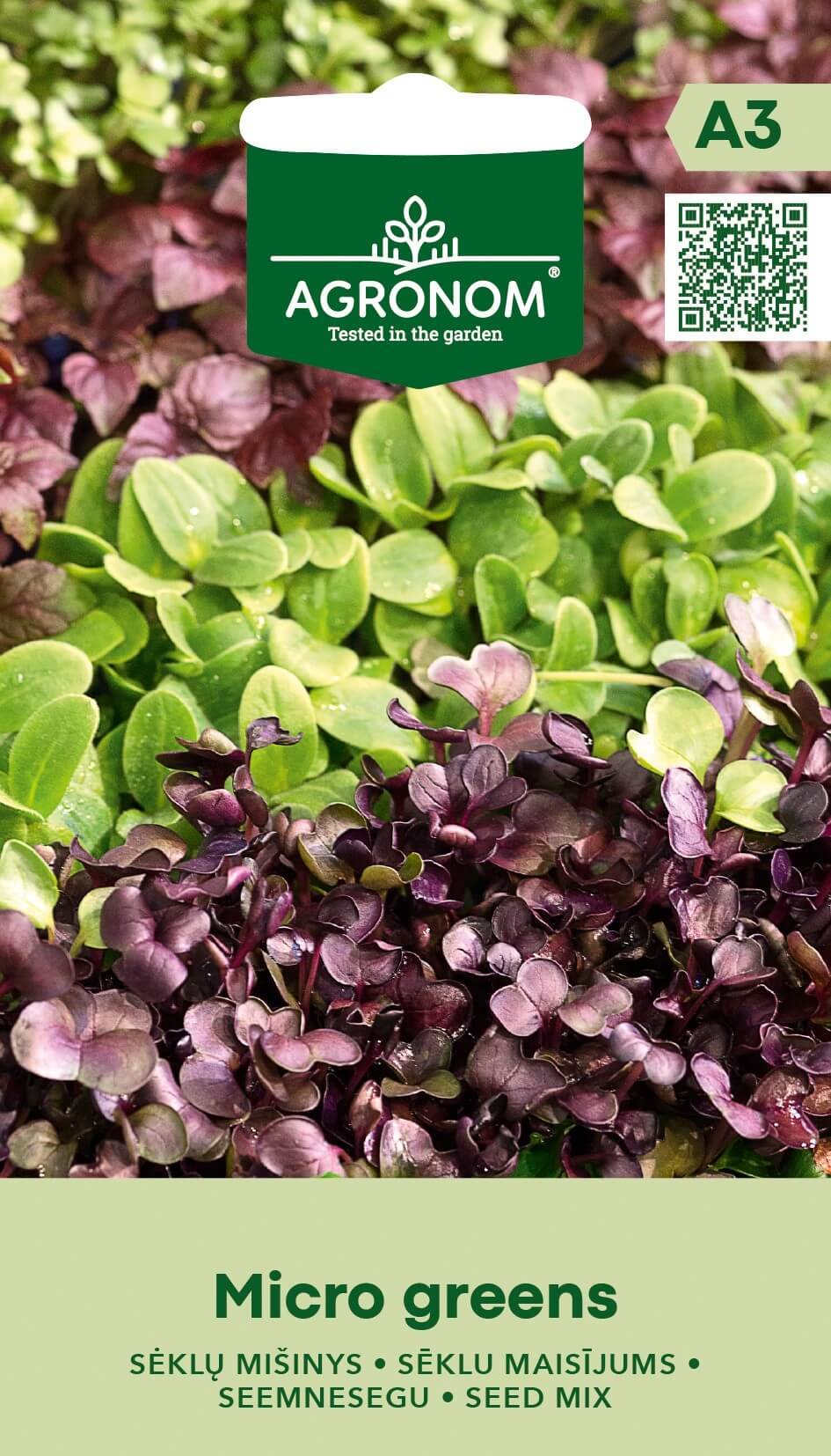 SĖKLŲ MIŠINYS MICRO GREENS