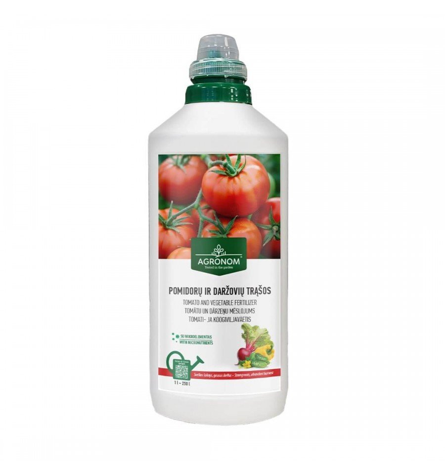 AGRONOM POMIDORŲ IR DARŽOVIŲ TRĄŠOS 1L