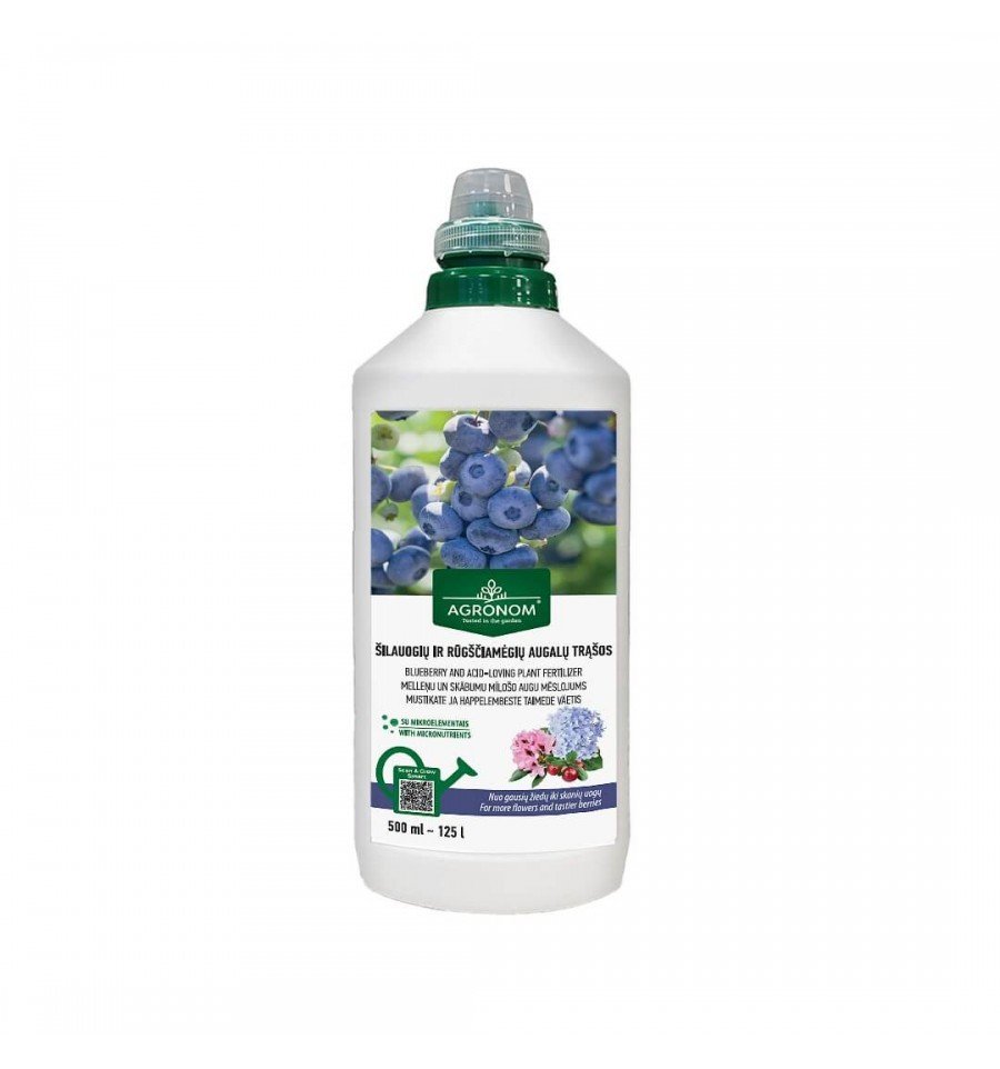 AGRONOM ŠILAUOGIŲ IR RŪGŠČIAMĖGIŲ AUGALŲ TRĄŠOS 500ML