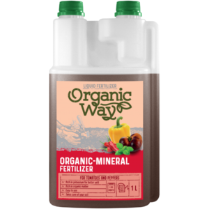 ORGANIC WAY POMIDORAMS IR PAPRIKOMS SKIRTOS ORGANINĖS-MINERALINĖS TRĄŠOS 1 L